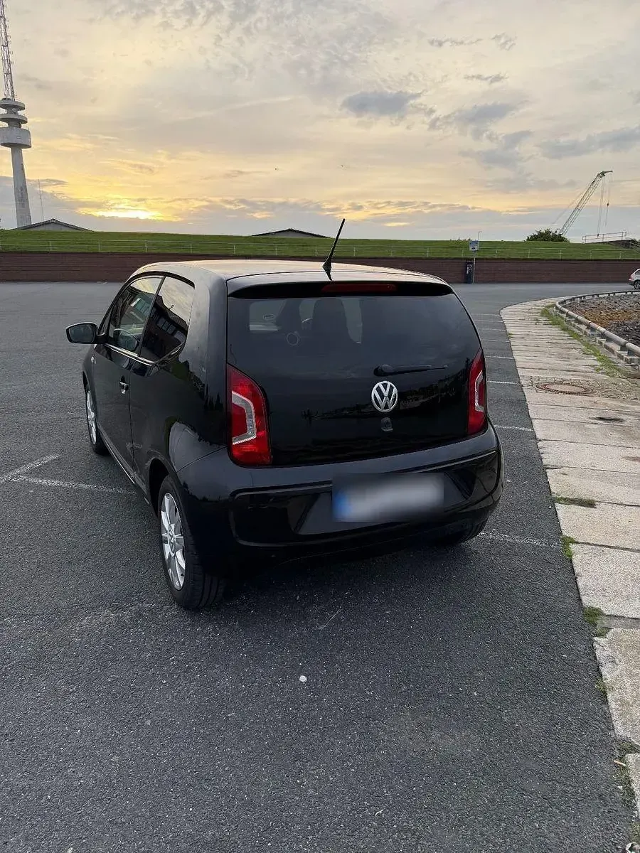 Gebraucht VW up! CLUB 60 PS (44 kW) 2016 Schwarz Kleinwagen