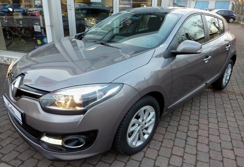 Grau (metallic) Gebraucht 2014 Renault Mégane III Initiale Paris Limousine | 7.990 € (Etwas zu teuer) - Bild 1/4