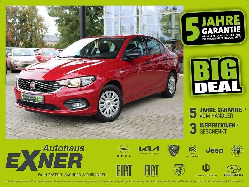 Rot Gebraucht 2017 Fiat Tipo Pop Limousine | 7.450 € (Fairer Preis) - Bild 1/4