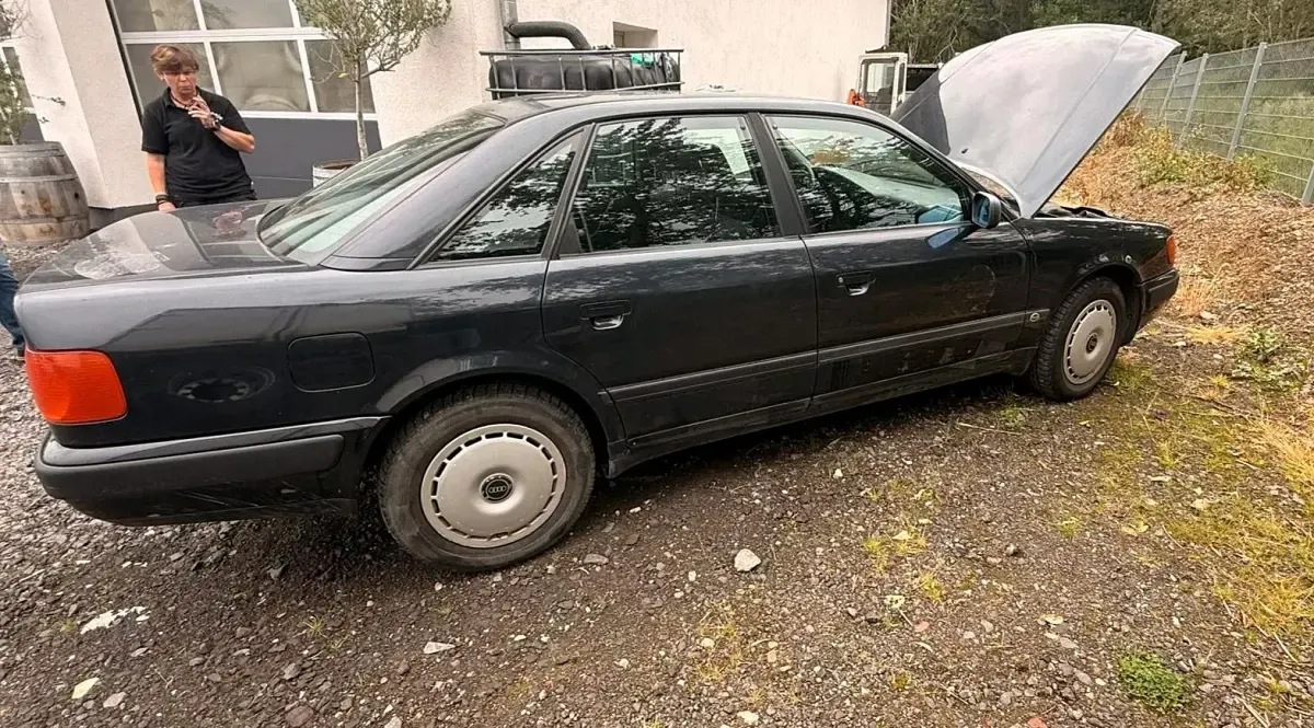Gebraucht Audi 100 150 PS (110 kW) 1992 Blau Limousine