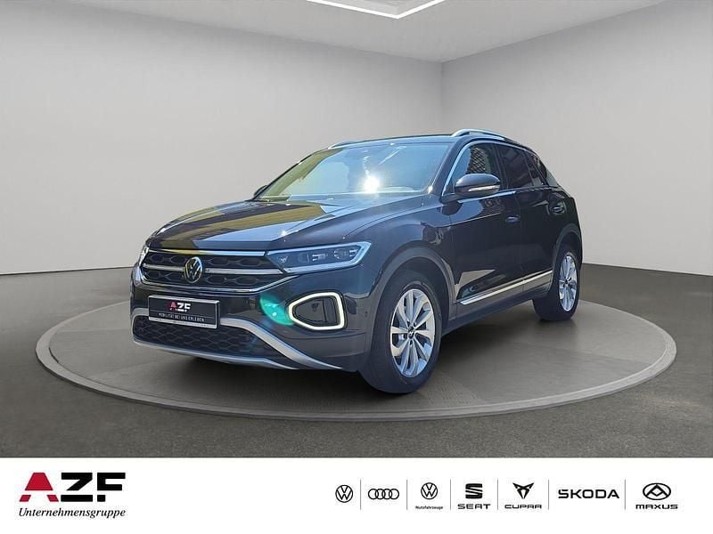 Schwarz Gebraucht 2022 VW T-Roc Style SUV | 19.980 € (Guter Preis) - Bild 1/4