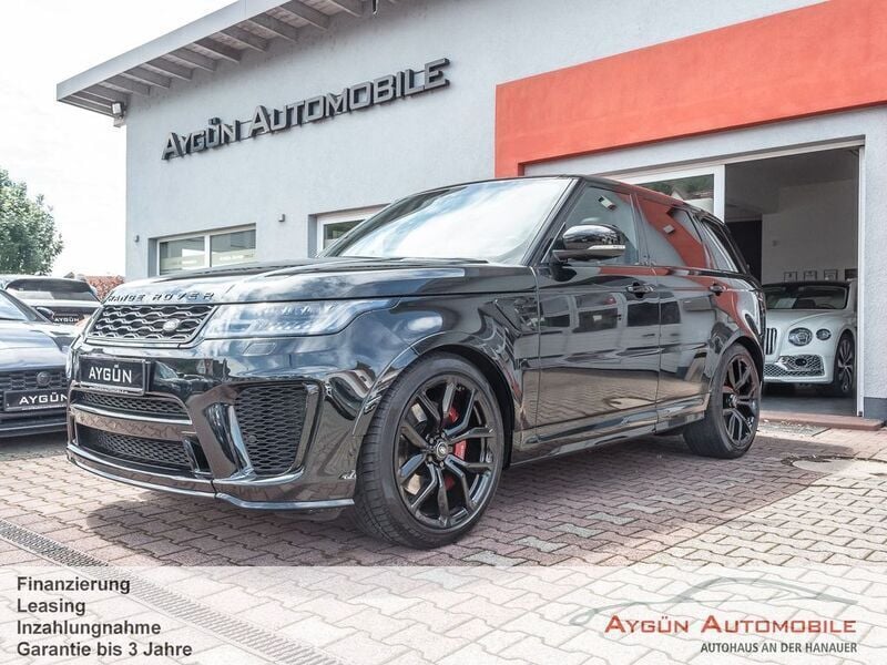 Schwarz Gebraucht 2020 Land Rover Range Rover Sport SVR SUV | 66.995 € (Guter Preis) - Bild 1/4