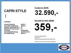 Neu Ford Capri Style 139 kW (190 PS) 2026 Gelb (vivid yellow) SUV