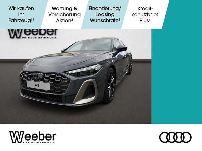 Grau Neu 2025 Audi A5 Edition .1 Coupé | 63.639 € (Teuer) - Bild 1/4
