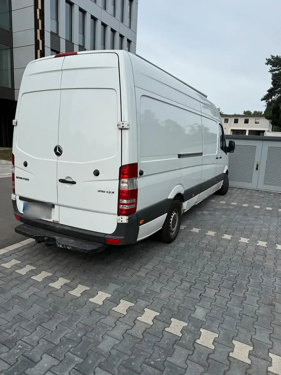 Gebraucht Mercedes Sprinter 163 PS (119 kW) 2018 Weiß Van