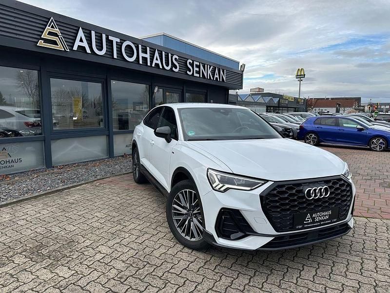 Weiß Gebraucht 2022 Audi Q3 Sportback S-Line SUV | 24.990 € - Bild 1/4