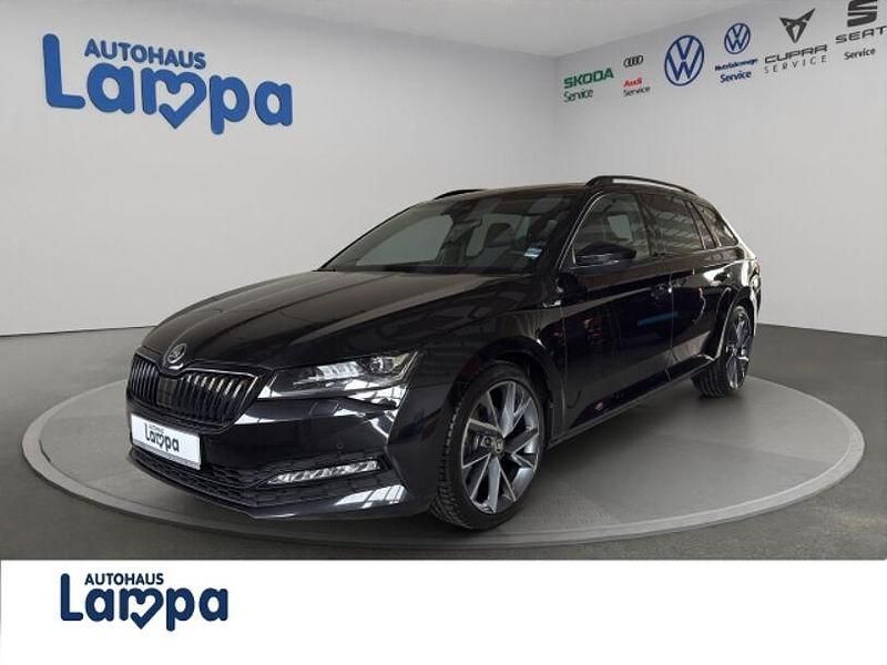 Gebraucht Skoda Superb SportLine 200 PS (147 kW) 2021 Schwarz Kombi