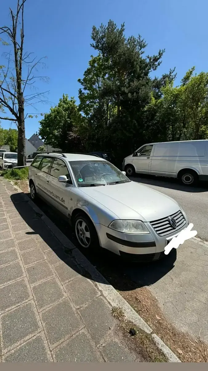 Usata VW Passat 150 CV (110 kW) 2003 Argento Berlina