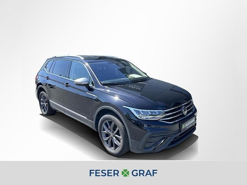 Deep black perleffekt Gebraucht 2023 VW Tiguan Allspace SUV | 35.290 € (Guter Preis) - Bild 1/3