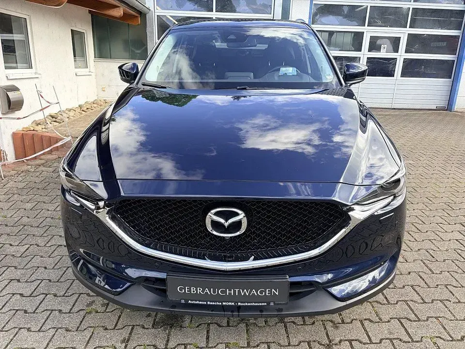 Gebraucht Mazda CX-5 Kangei 194 PS (142 kW) 2019 Mitternachtsblau metallic SUV
