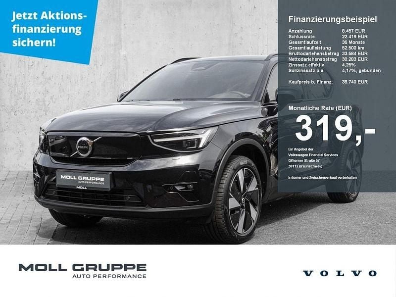 Onyx black metallic Gebraucht 2024 Volvo EX40 Plus SUV | 38.740 € (Guter Preis) - Bild 1/4