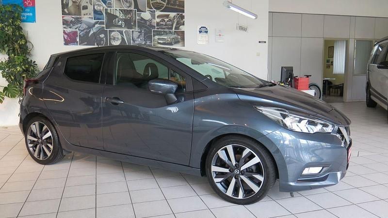 Gebraucht Nissan Micra Tekna 90 PS (66 kW) 2018 Grau Limousine