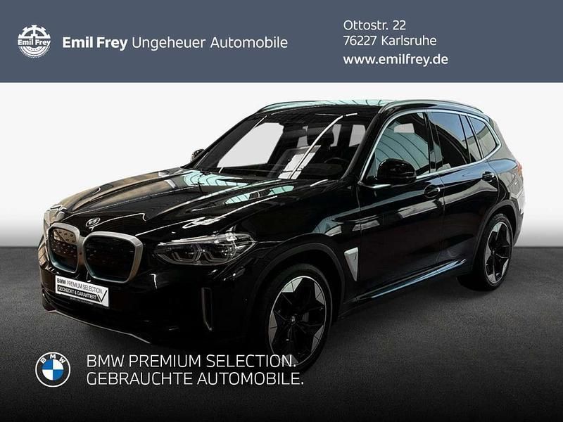Carbonschwarz metallic Gebraucht 2021 BMW iX3 Impressive SUV | 36.660 € (Fairer Preis) - Bild 1/3