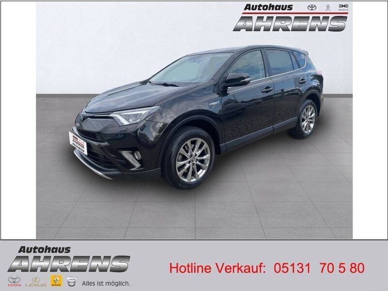 Ristrettobraun metallic (metallic) Gebraucht 2018 Toyota RAV4 Hybrid Team SUV | 22.490 € (Fairer Preis) - Bild 1/4