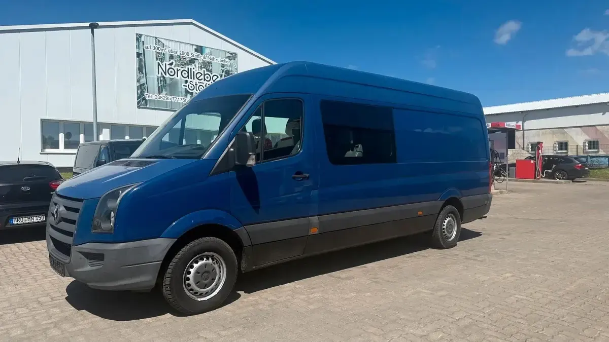 Gebraucht VW Crafter 109 PS (80 kW) 2007 Blau Van