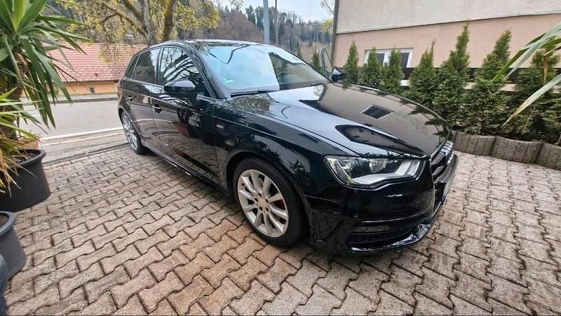 Second-hand Audi A3 S-Line 185 CP (136 kW) 2013 Negru Berlinǎ