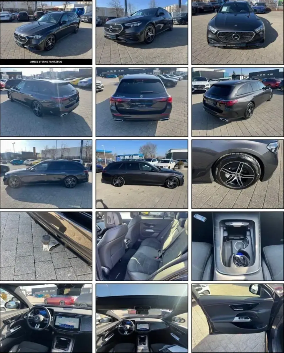 Gebraucht Mercedes E300 AMG 313 PS (230 kW) 2024 Grau Kombi