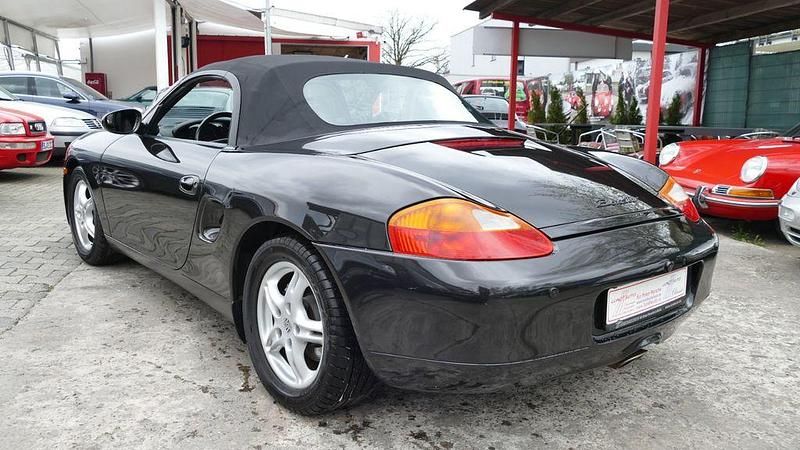 Gebraucht Porsche Boxster 204 PS (150 kW) 1998 Schwarz Cabrio