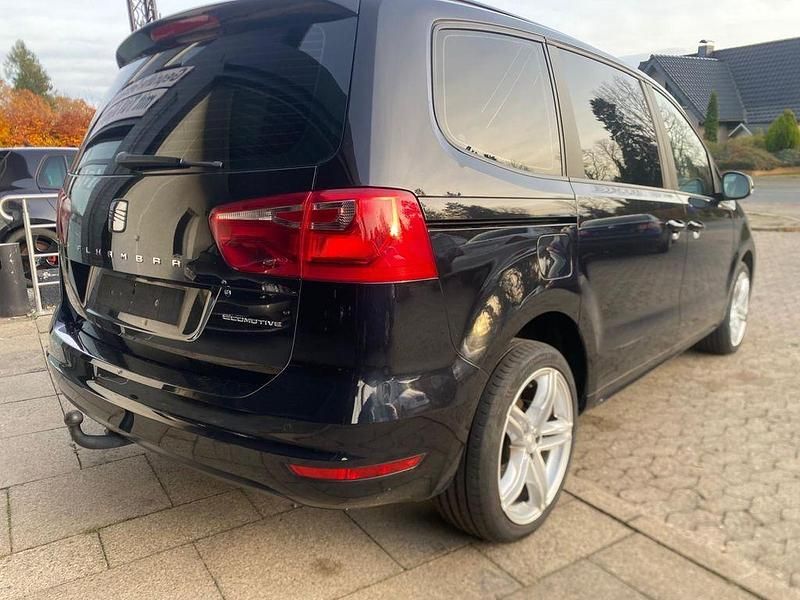Gebraucht Seat Alhambra Style 150 PS (110 kW) 2011 Schwarz Van / Kleinbus