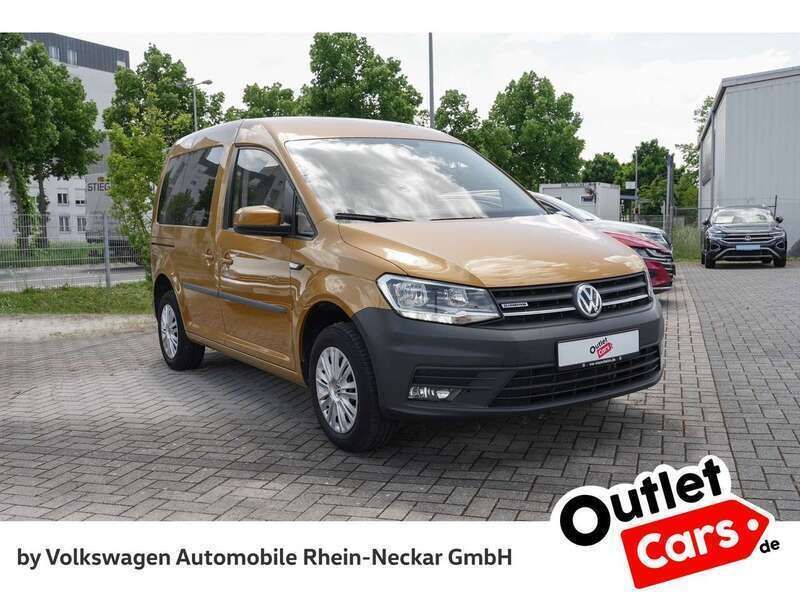 Gebraucht VW Caddy 110 PS (80 kW) 2020 Gelb Van / Kleinbus