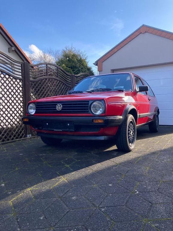 Gebraucht VW Golf II 69 PS (50 kW) 1990 Rot Kleinwagen