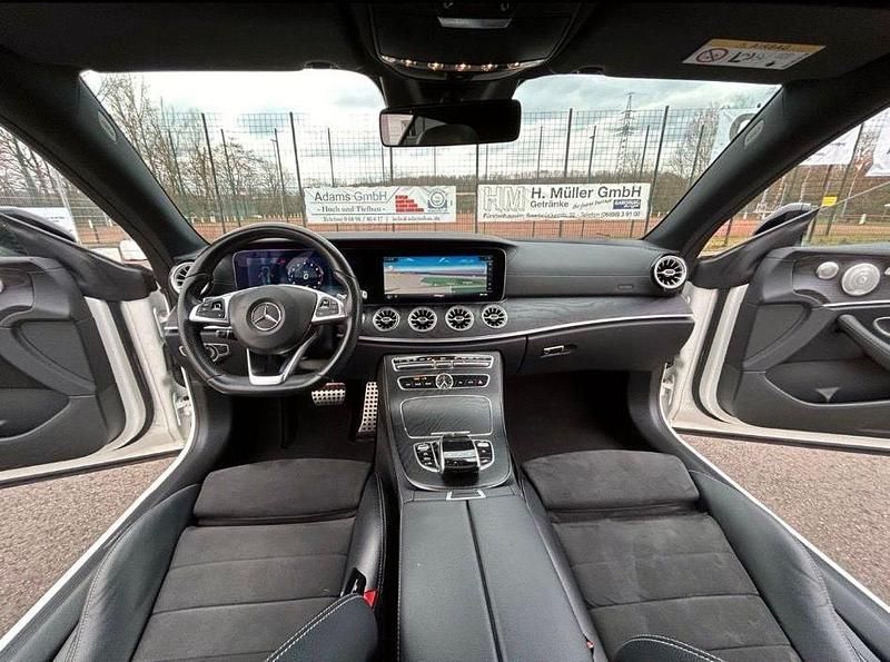 Gebraucht Mercedes E200 AMG line 184 PS (135 kW) 2017 Weiß Coupé