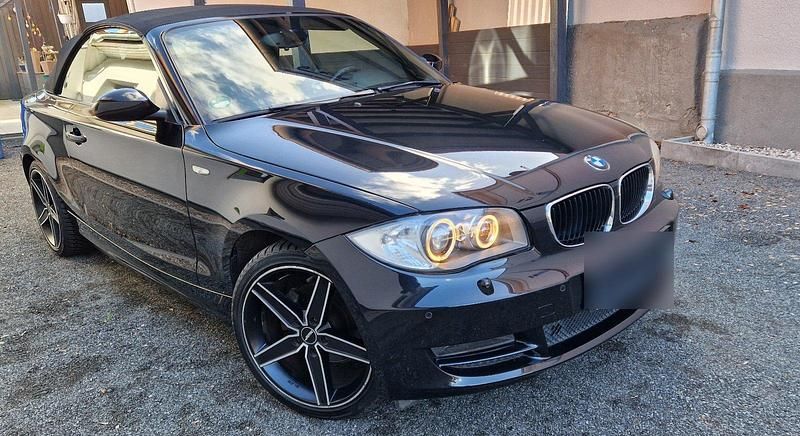 Gebraucht BMW 118 Cabriolet Advantage 143 PS (105 kW) 2008 Schwarz Cabrio