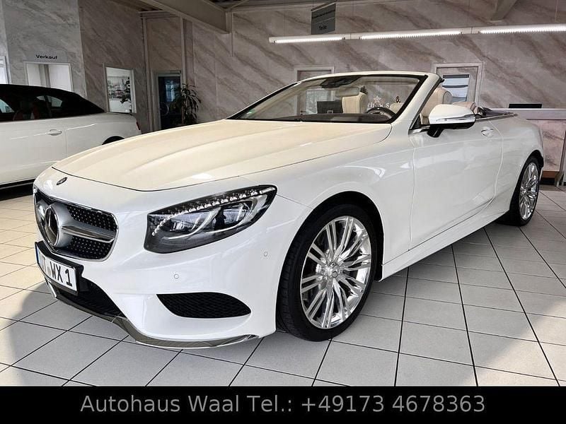 Weiß Gebraucht 2016 Mercedes 500 AMG Cabrio | 89.890 € - Bild 1/4