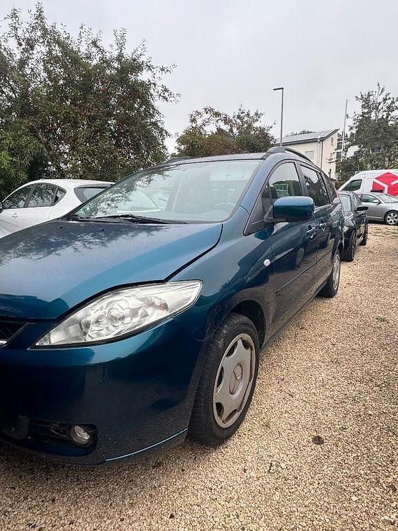 Blau Gebraucht 2005 Mazda 5 Exclusive Van / Kleinbus | 699 € (Superpreis) - Bild 1/4