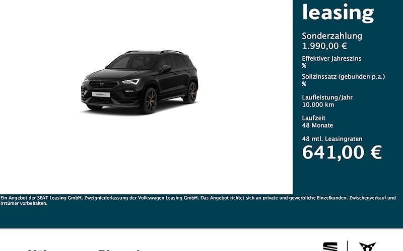 Neu Cupra Ateca VZ 300 PS (220 kW) 2026 Dark forest grün metallic SUV