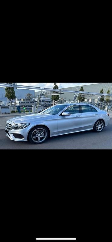 Gebraucht Mercedes C220 AMG 170 PS (125 kW) 2015 Silber Limousine