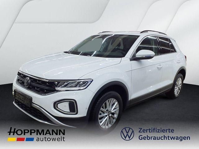 Pure white Gebraucht 2024 VW T-Roc Life SUV | 21.490 € (Guter Preis) - Bild 1/3