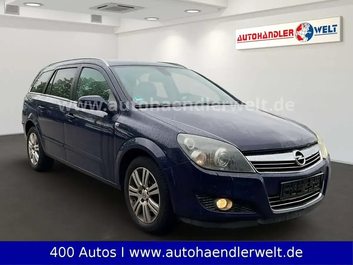 Gebraucht Opel Astra 116 PS (85 kW) 2007 Blau Kombi