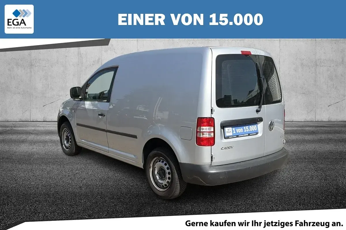 Gebraucht VW Caddy 75 PS (55 kW) 2014 Silber metallic Van / Kleinbus