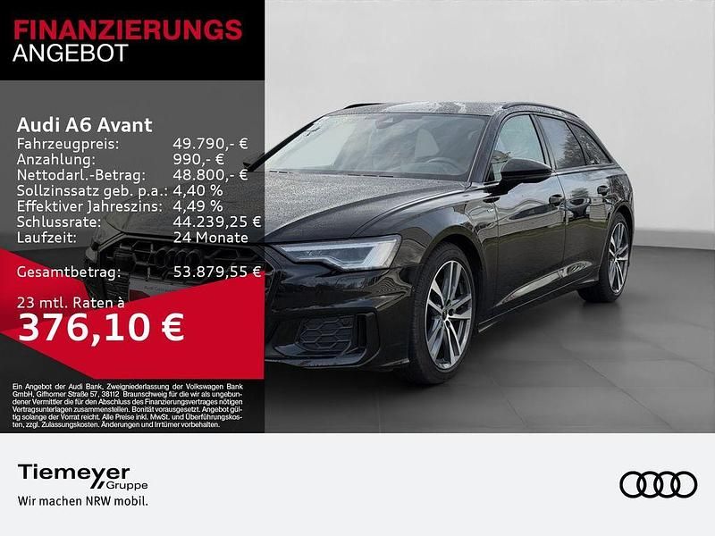 Schwarz Gebraucht 2025 Audi A6 S-Line Kombi | 49.790 € (Guter Preis) - Bild 1/4