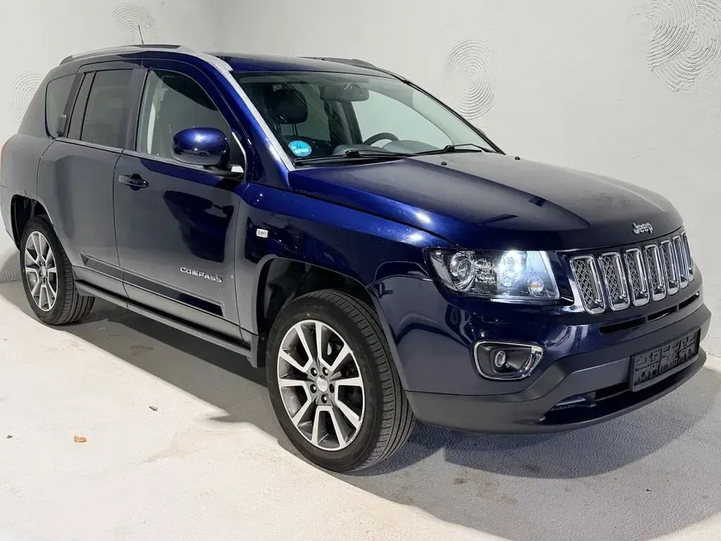 Occasion Jeep Compass Limited 163 ch (119 kW) 2014 Bleue SUV