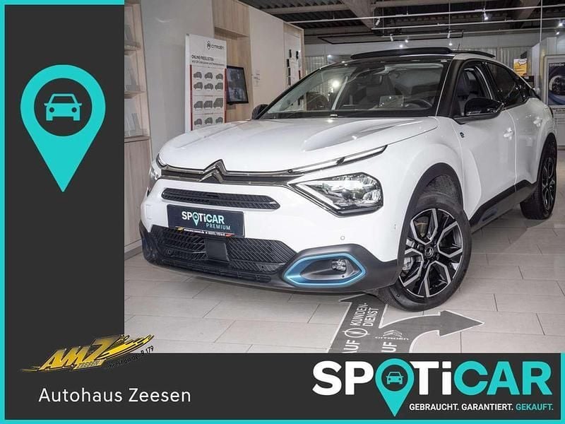 Polarweiß (uni) Gebraucht 2022 Citroën e-C4 Shine SUV | 21.750 € (Etwas zu teuer) - Bild 1/4