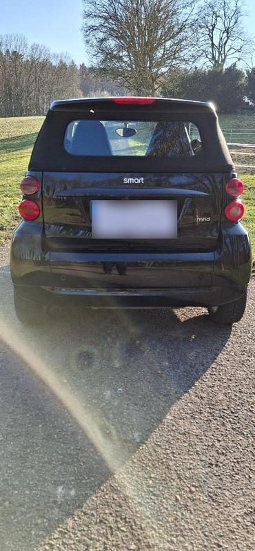 Gebraucht Smart ForTwo Cabrio Passion 71 PS (52 kW) 2011 Schwarz Cabrio