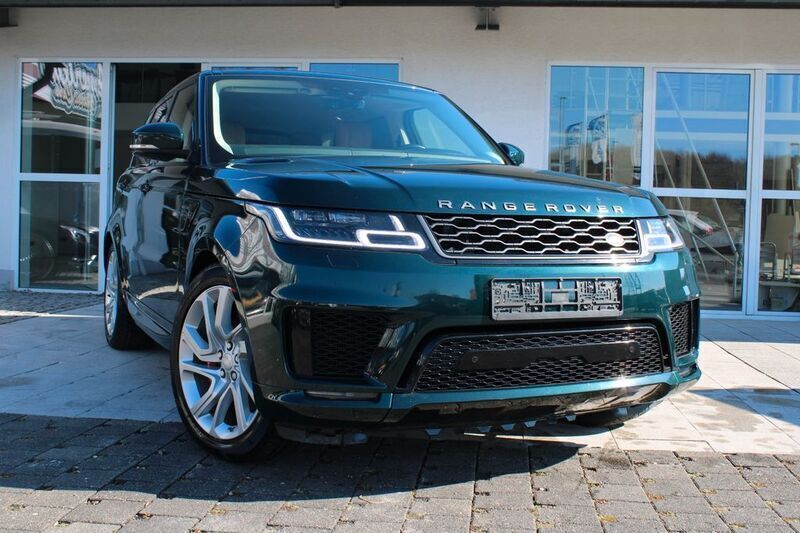 Grün Gebraucht 2019 Land Rover Range Rover Sport HSE Dynamic SUV | 56.999 € (Superpreis) - Bild 1/4