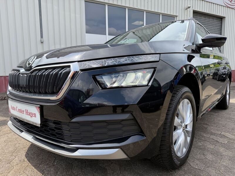 Schwarz Gebraucht 2022 Skoda Kamiq Ambition SUV | 15.280 € (Guter Preis) - Bild 1/4
