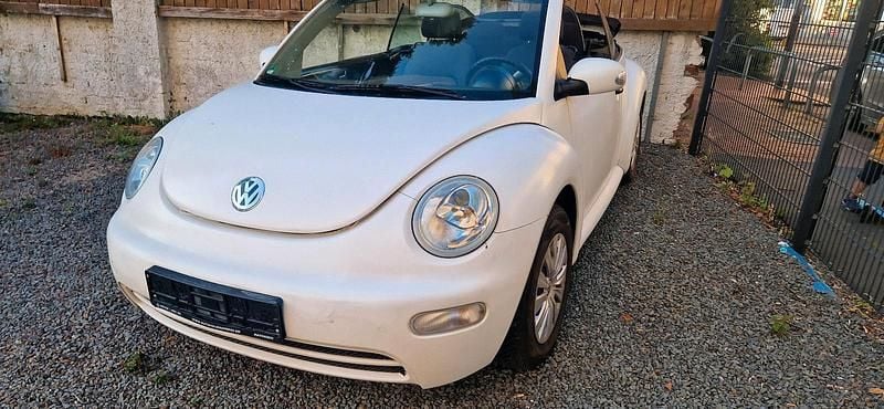 Weiß Gebraucht 2004 VW Beetle Cabrio | 2.299 € (Guter Preis) - Bild 1/4