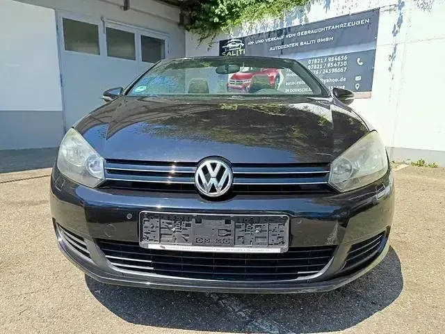 Gebraucht VW Golf VII Basis 105 PS (77 kW) 2012 Schwarz Cabrio