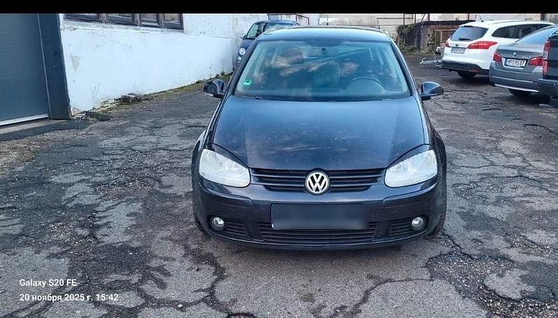 Gebraucht VW Golf V 110 PS (80 kW) 2007 Schwarz Kleinwagen