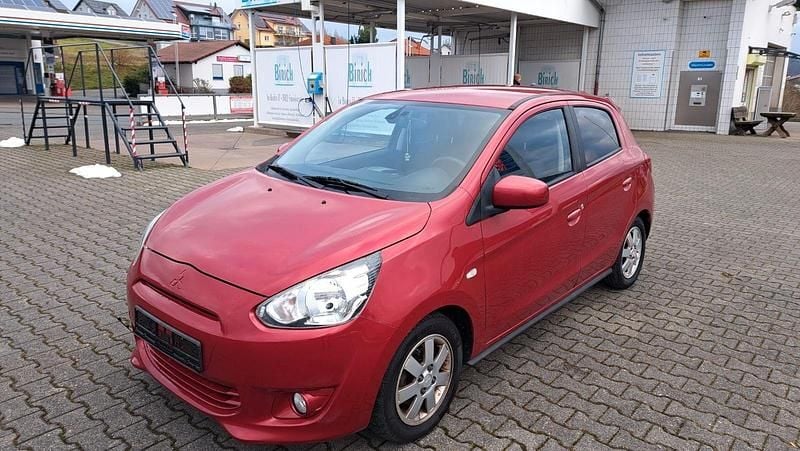 Rot Gebraucht 2015 Mitsubishi Space Star Top Kleinwagen | 3.400 € (Superpreis) - Bild 1/4