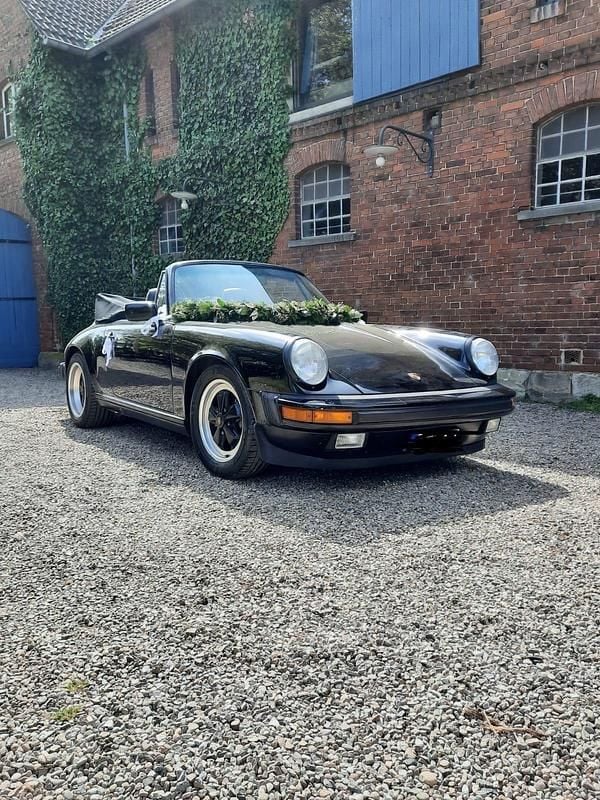Schwarz Gebraucht 1986 Porsche 911 Cabrio | 47.911 € - Bild 1/4