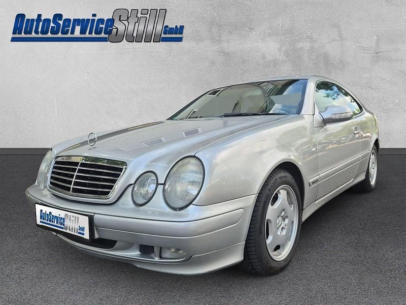 Silber Gebraucht 2000 Mercedes CLK200 Avantgarde Coupé | 1.990 € (Superpreis) - Bild 1/4
