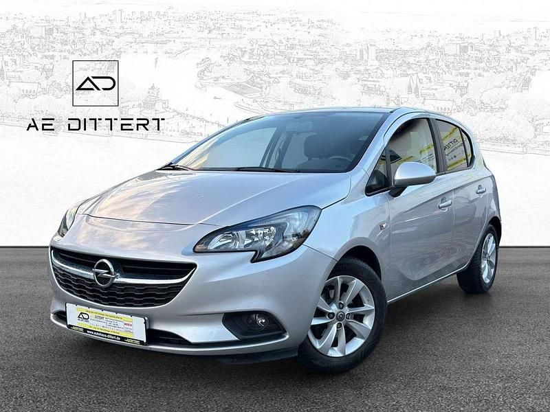 Silber Gebraucht 2018 Opel Corsa Kleinwagen | 9.490 € (Fairer Preis) - Bild 1/4