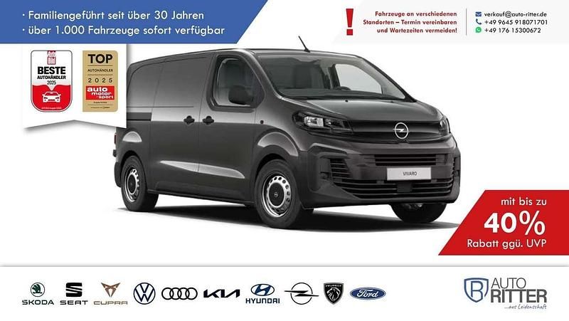 Merkur grau metallic/grau Neu 2025 Opel Vivaro Van | 30.790 € (Fairer Preis) - Bild 1/3