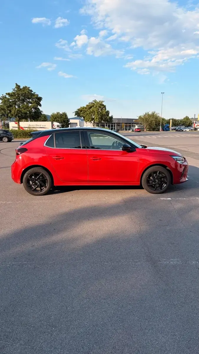 Gebraucht Opel Corsa 101 PS (74 kW) 2020 Rot Kleinwagen