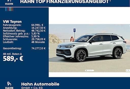 Neu VW Tayron R-line 272 PS (200 kW) 2026 Silber SUV